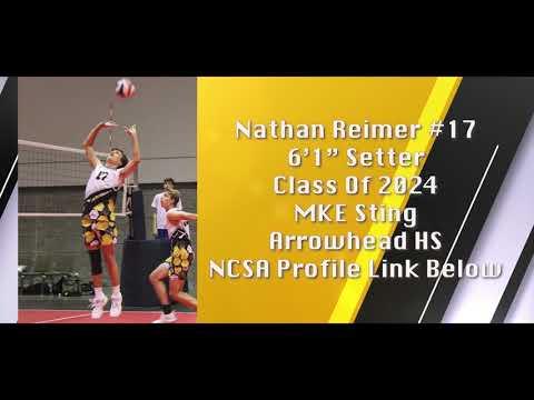 Video of Nathan Reimer [CO 2024] Setter Highlight (Club 2022)