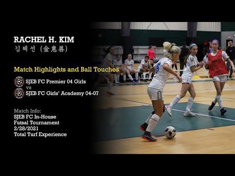 Video of Futsal Tournament Highlights and Ball Touches