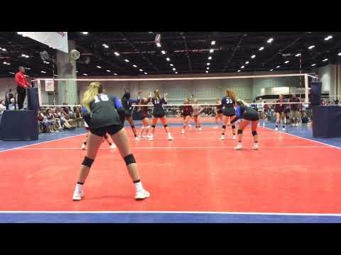 Video of Chloe Byrd #14 OH AAU Nationals Classic 17UA Spfld Shock  Day 4 semis and championship 