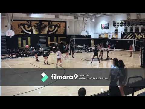 Video of Joneylis Cruz Volleyball defense and pass