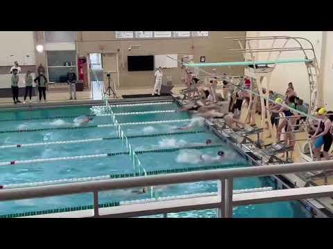 Video of 200 Medley Relay Conference 2021 (Logan Howard, freestyler) 