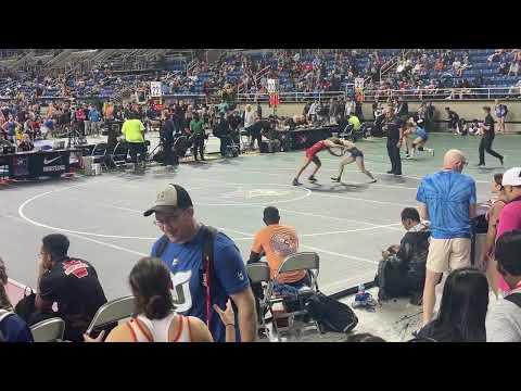 Video of Fargo National Championships Team Missouri Jailyn Ebert (Red) vs Team Oklahoma Butts (Blue)