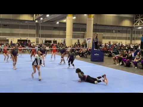 Video of Kandace Griffin 2024 O/H back row play
