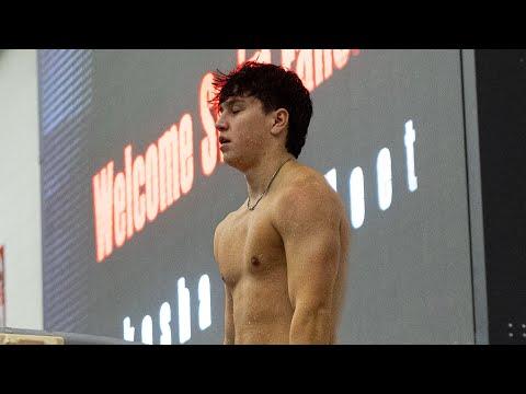 Video of Brady huettl sophomore year sectionals list 1m