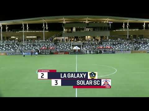 Video of 2019 Development Academy Finals: U16/17 Semifinal - LA Galaxy vs. Solar SC