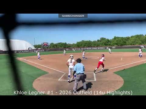 Video of Khloe Legner #1 - OF (14u Highlights)