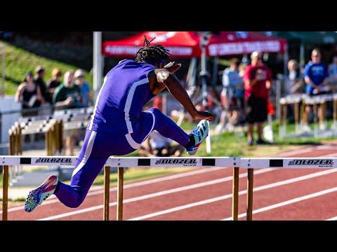 Video of Andrew Brown 100mh “14.53”