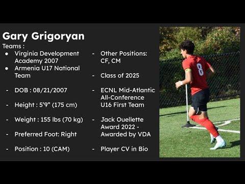 Video of Gary Grigoryan - 2023 Summer - Winter Highlights