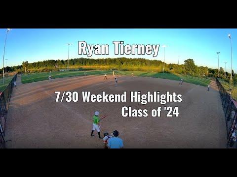 Video of Ryan Tierney | Weekend of 7/30/22 Highlights