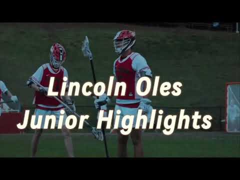 Video of Lincoln Oles Jr. Season - 1st team All-State