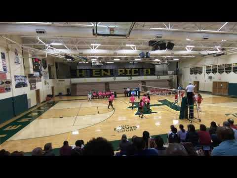 Video of Henrico Volleyball 2019 patrick henry 2
