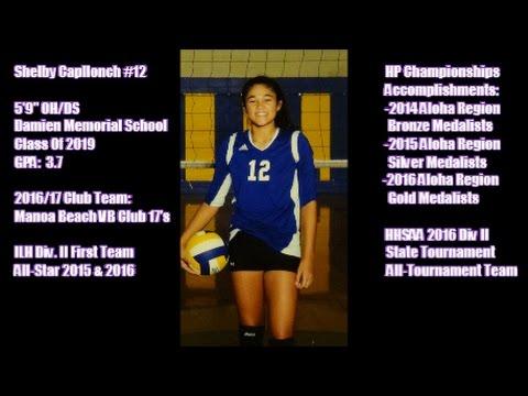 Video of Shelby Capllonch Volleyball Highlights Video 2