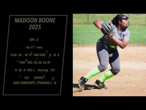 Video of Madison Boone Skills Video 2022