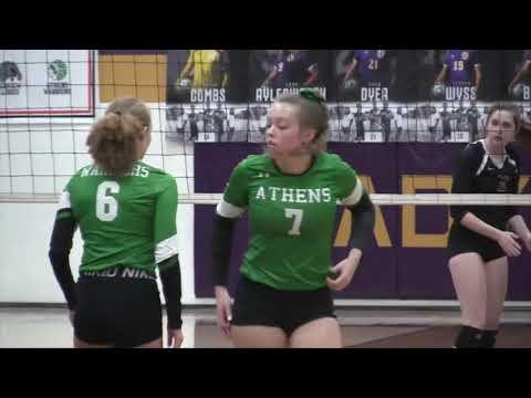 Video of Athens vs Mt Pulaski 1A Regional Semifinal Volleyball