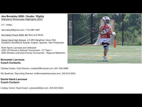 Video of 2023 Maryland Showcase Highlights