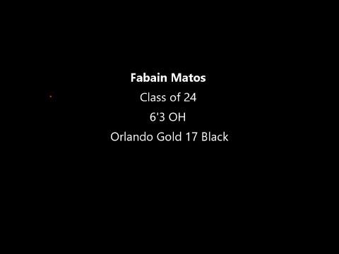 Video of Fabian Matos | 6'3 Outside Hitter | Class of 24 | Orlando Gold 17 Black | Socal Cup Highlights
