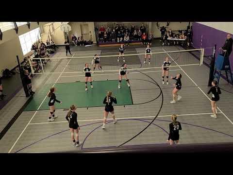 Video of emily neal right out side hitter scores point