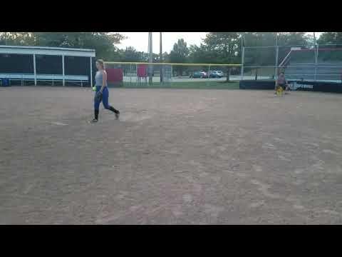 Video of Pitching rise and drop ball