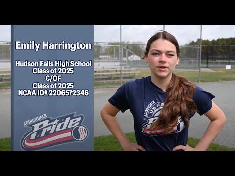 Video of Emily Harrington skills video 5/22