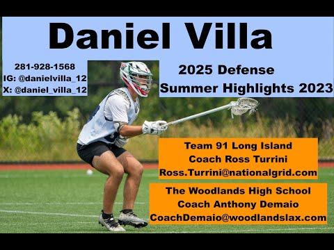 Video of Daniel Villa 2023 Summer Highlights