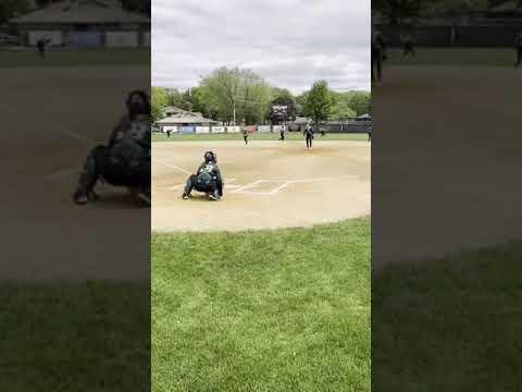 Video of 2nd base throw down.