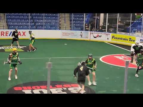 Video of Josh Weston Box Lacrosse Defence (team Sask tryouts)