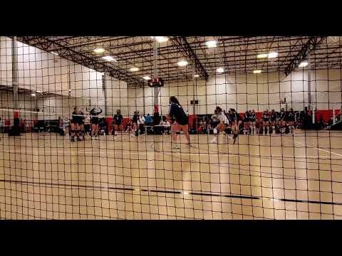 Video of Melissa Osorio Serve Receive in Middle back #81