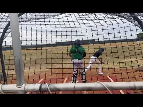 Video of Cal Oleski, JUCO Redshirt Freshman, OF Clarendon College - 9/4/24