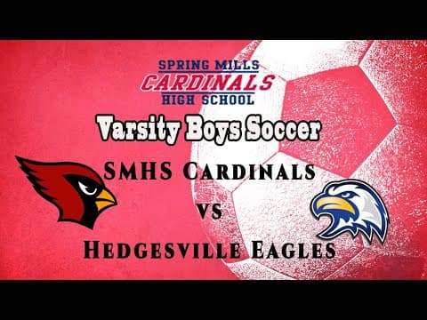 Video of Spring Mills Varsity Boys Soccer vs Hedgesville Sept 8, 2020