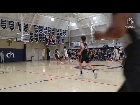 Video of JYSON KIM 2025 - JANUARY 2023 - CASCIA HALL MEN'S BASKETBALL