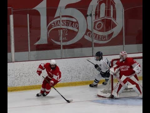 Video of Stanstead College Varsity hockey_Nov 2024