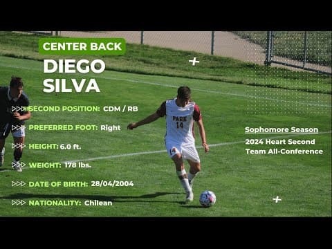 Video of Diego Silva - Highlights Fall 2024