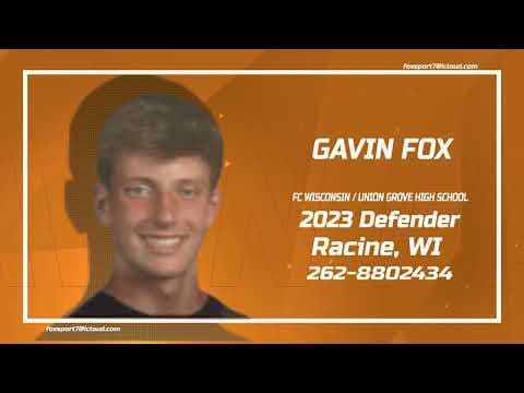 Video of Gavin Fox Exact ID College Soccer Camp