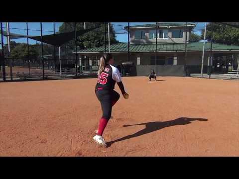 Video of Danielle Pitching Skills Dec 2019