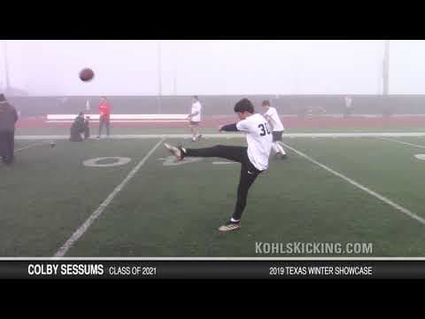 Video of Kohls Kicking camp 2019 Texas showcase 