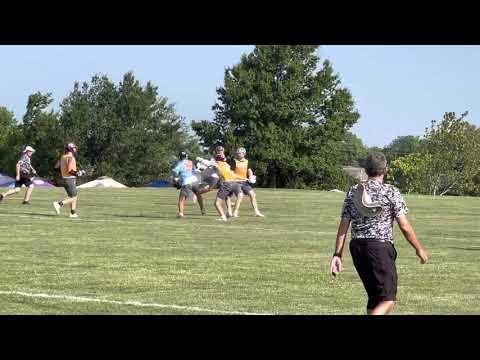 Video of #36 Shredthread LAX _defense clear past 5 players