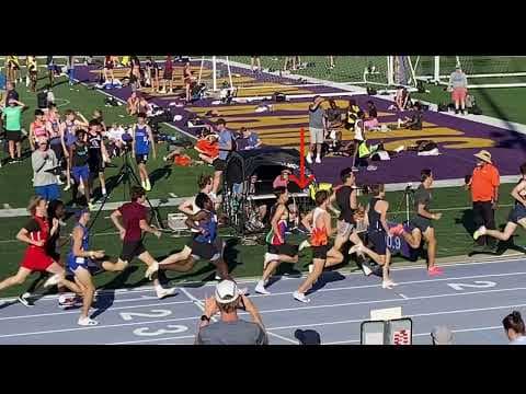 Video of Current 800m PB-John Hay Distance Festival