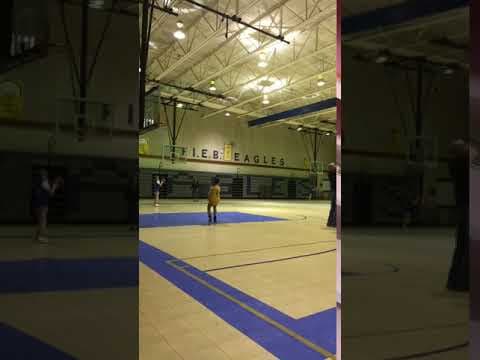 Video of PRACTICING 3 POINT SIDE SHOTS