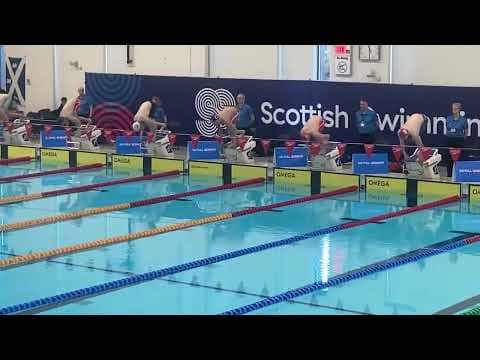 Video of Jensen Swims 50 Free LCM Lane 4 23.16 Scottish National Age Group Finals 2025 - Age Group Record