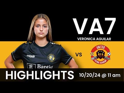 Video of Prime vs UFA ECNL highlights 