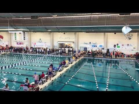 Video of 2020 UIL Regional 3 5A 100 Breaststroke A Final (Lane 4)