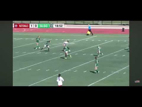 Video of Left foot through ball 