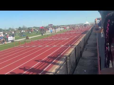 Video of 110m Hurdles District 5A &6 A area track meet