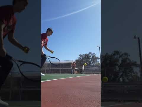 Video of Tennis workout
