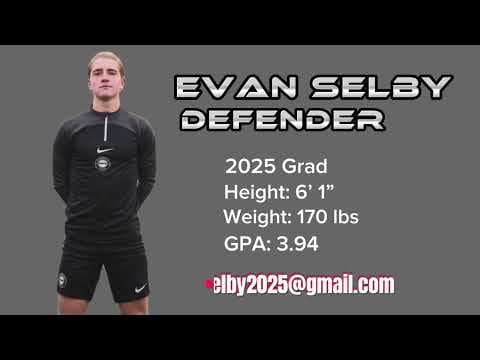 Video of Evan Selby Soccer Highlights Brief 
