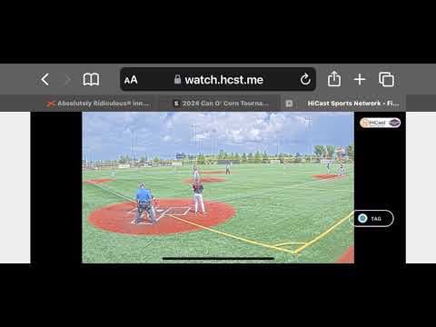 Video of Opposite field double ab