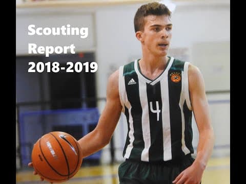 Video of Emmanouil Dimou - Scouting Report 2018-2019