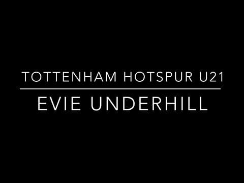 Video of Evie Underhill Tottenham Hotspur U21 Highlights (WSLA)