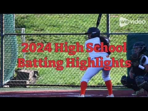 Video of 2024 High School Season Batting Highlights 