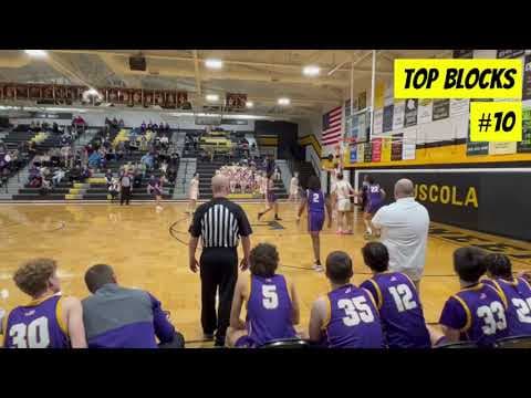 Video of Top 10 Blocks- #1 Conference Blocker (23-24)